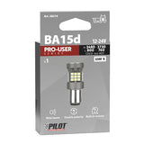 Pilot 12/24V Pro-User Series - (BA15d) - BA15d - 1 ud - Caja - Blanco - Polaridad dual - Resistencia incorporada