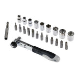 Lampa Set cricchetto con inserti e bussole, 19 pz