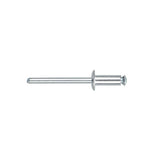 Remaches de aluminio Lampa, juego de 50 remaches para matrícula Graf - Plateados 59581