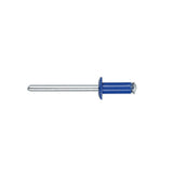 Lampa Aluminium Rivets, set 50 rivetti Graf per portatarga - Blu