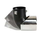 Codo de silenciador de escape Pilot TS-45