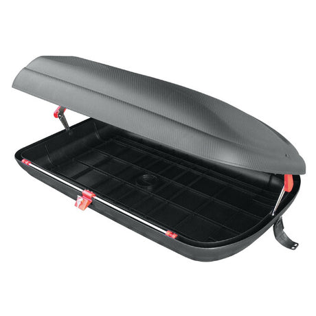 Grand-Prix Roof Box, Polypropylene, 320 Liters - Carbon Black