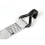 Self-Retracting Ratchet Tensioning Strap with Double Hook - 2.5 x 300 cm