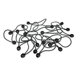 Lampa Bungee Ball, set 20 corde elastiche - 20 cm -  6 mm 60180