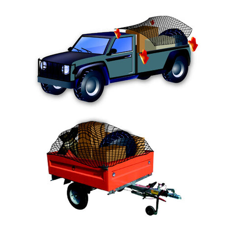 Lampa Load-Net, rete fermacarichi - 300x200 cm -  3 mm