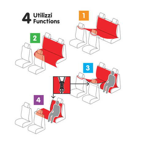 Full Protector Basic Lamp, rear protective cover - 145x150 cm