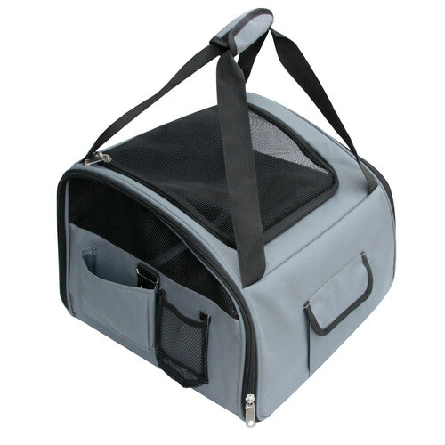 Asiento y transportín para mascotas Lampa, asiento delantero o trasero 60477
