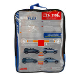 Cable de remolque Miniflex de 2100 kg, extensible - Bolsa 60562