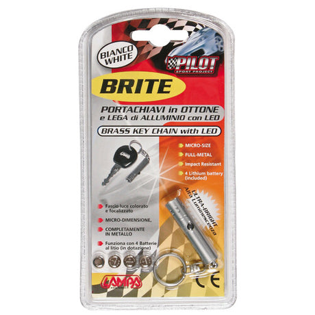 Pilot Brite LED Micro Keychain - White