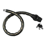 Lampa Boa, cable antirrobo de 24 mm en acero plastificado - 120 cm 65382