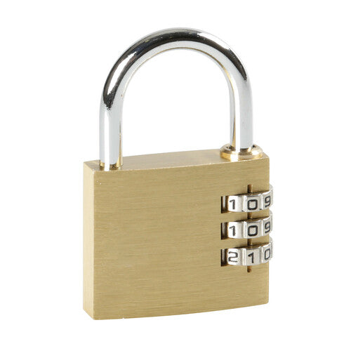 Brass Variable Combination Padlock - 40mm