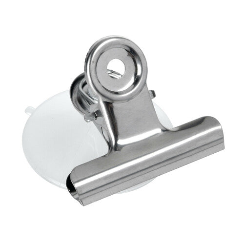 Lampa Set 2 clips in metallo con ventosa - S - 50 mm 65455