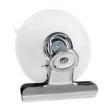Lampa Set 2 clips in metallo con ventosa - S - 50 mm 65455