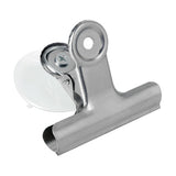 Lampa Set 2 clips in metallo con ventosa - L - 75 mm 65456