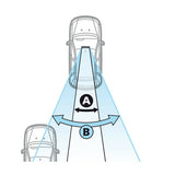 Lampa Convex 240, convex rearview mirror - 240x65 mm