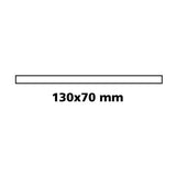 Lámpara de espejo de cortesía adhesiva - 130x70 mm 65505