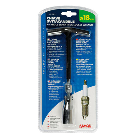 Lampa Chiave svitacandele snodabile - 18 mm