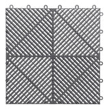 PP-Fliesenlampe - Grau 65893