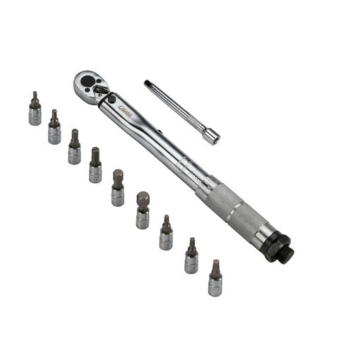 Lampa Chiave dinamometrica con cricchetto reversibile 1/4" - 5-25 Nm 65935