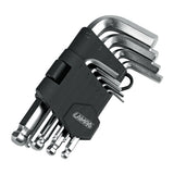 Lampenset mit 9 Innensechskantschlüsseln (männlich) 66003