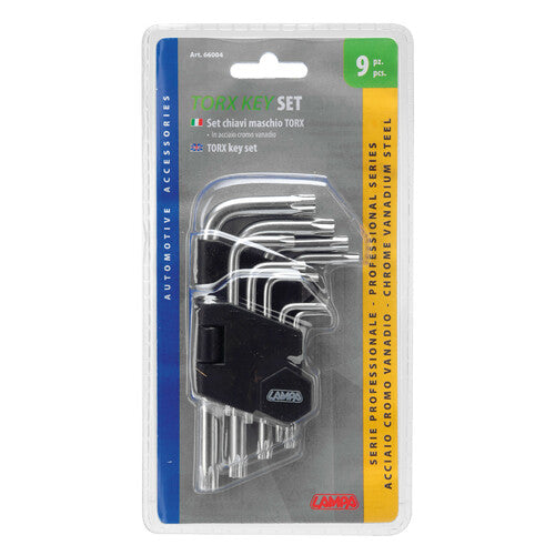 Juego de 9 llaves Torx para lámpara 66004