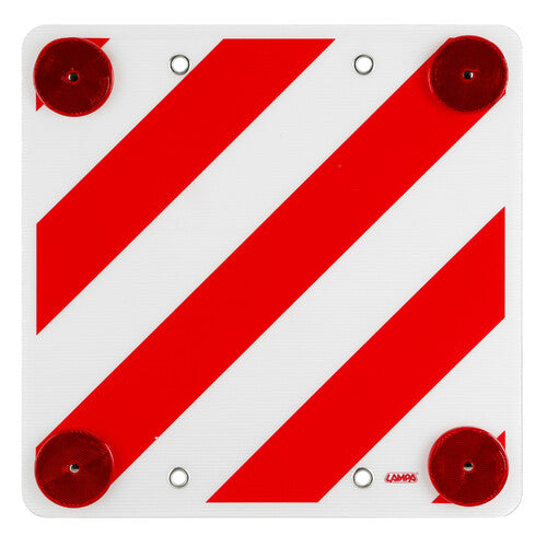 Lampa-Panel-Warnung vor überstehender Last – Polyethylen – Zugelassene Reflektoren 66104