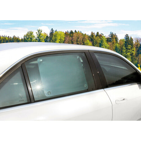 Sun-Film Lamp, transparent, darkening, athermal solar filter. Suction cups 43x34 cm.