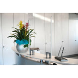 Schutzscheibe mit Schlitz für Theken und Schreibtische 660 x 760 mm