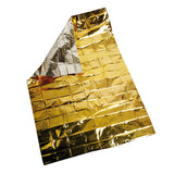 Manta isotérmica Lampa Oro/Plata - 160x210 cm 66964