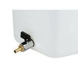 Wassertanklampe mit Metallhahn - Vertikal