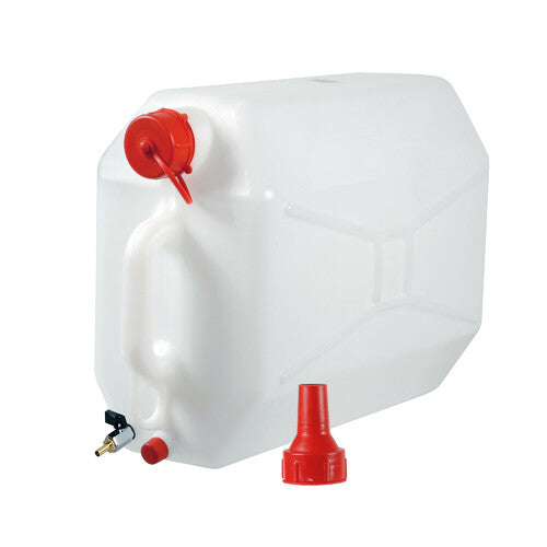 Polyethylene Canister Lamp with Metal Tap - 15 L - Horizontal