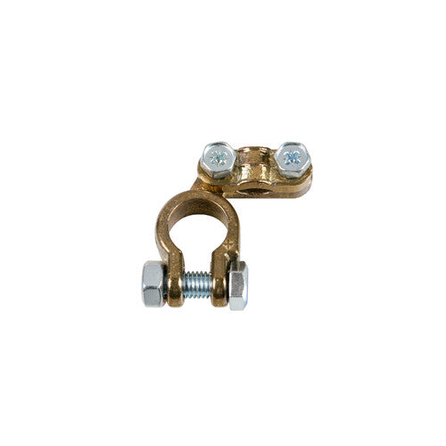 Lampa Morsetto batteria rinforzato; fissaggio cavo a piastrina - max cavo  35 mm - Polo positivo 69900