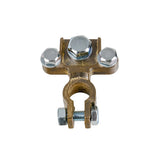 Lampa Morsetto batteria pesante; fissaggio cavo a capocorda su vite - foro capocorda  8/10/8 mm - Polo positivo 69906