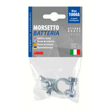 Lámpara de terminal de batería, galvanizada; fijación del cable al terminal con tuerca de mariposa - Polo positivo - Orificio para terminal de cable de 10 mm 69907