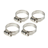 Lampa Fascette stringitubo in acciaio inox set 4 pz  8 mm diametro 14-27 mm