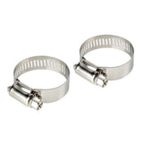 Abrazaderas de manguera de acero inoxidable para lámpara (juego de 2 unidades, 12 mm de diámetro, 21-38 mm, 69934)