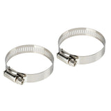 Abrazaderas de manguera de acero inoxidable Lampa (juego de 2 unidades, 12 mm de diámetro, 33-57 mm, 69935)