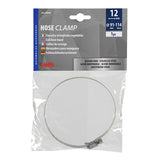 Lampa Fascetta stringitubo in acciaio inox -  12 mm - diametro 91-114 mm