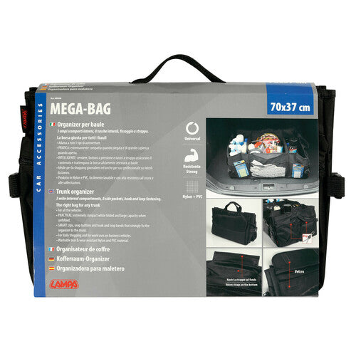 Mega-Bag Lampe, Kofferraum-Organizer 69958