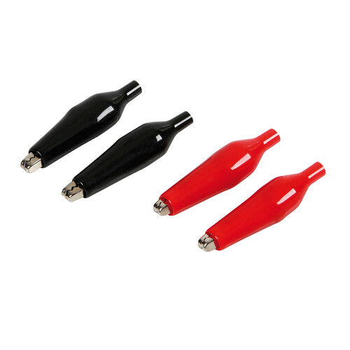 Lampa Micro-clips, set 4 pinzette isolate - 4,5 cm 70035