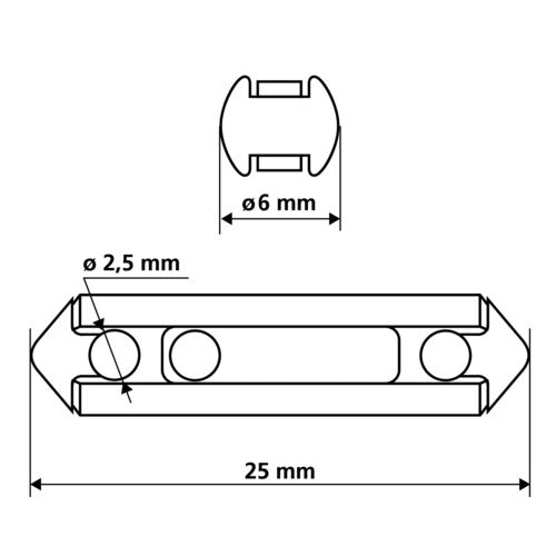 Lampenset mit 10 verschiedenen Sicherungen, 12/32V 70060