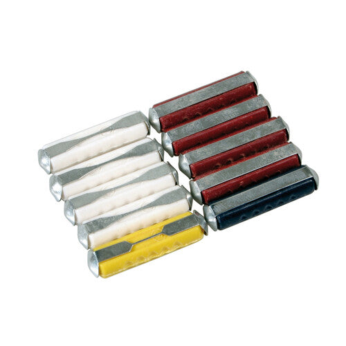 Lampenset mit 10 verschiedenen Sicherungen, 12/32V 70060