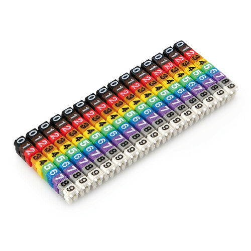 Lampa Segnacavi colorati, set 100 pz