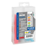Lamp Set of 80 assorted blade micro-fuses, 12/32V