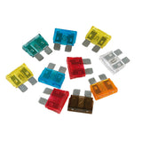 Juego de 10 fusibles de cuchilla surtidos, 12/32 V 70080
