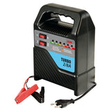 Lámpara Turbo 2/8 A, Cargador de Batería 6/12 V 70108