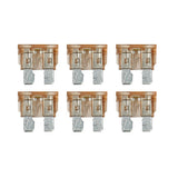 Lampa Smart Led, set 6 fusibili lamellari con spia a led, 12/32V - 7,5A 70182