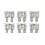 Lámpara LED inteligente, juego de 6 fusibles de cuchilla con indicador LED, 12/32 V - 25 A 70186