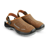 Lampa Lion Brown, safety clogs - EU 38 - UK 5