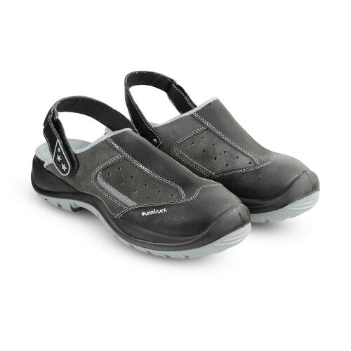 Lampa Tiger Black, safety sabots - EU 38 - UK 5